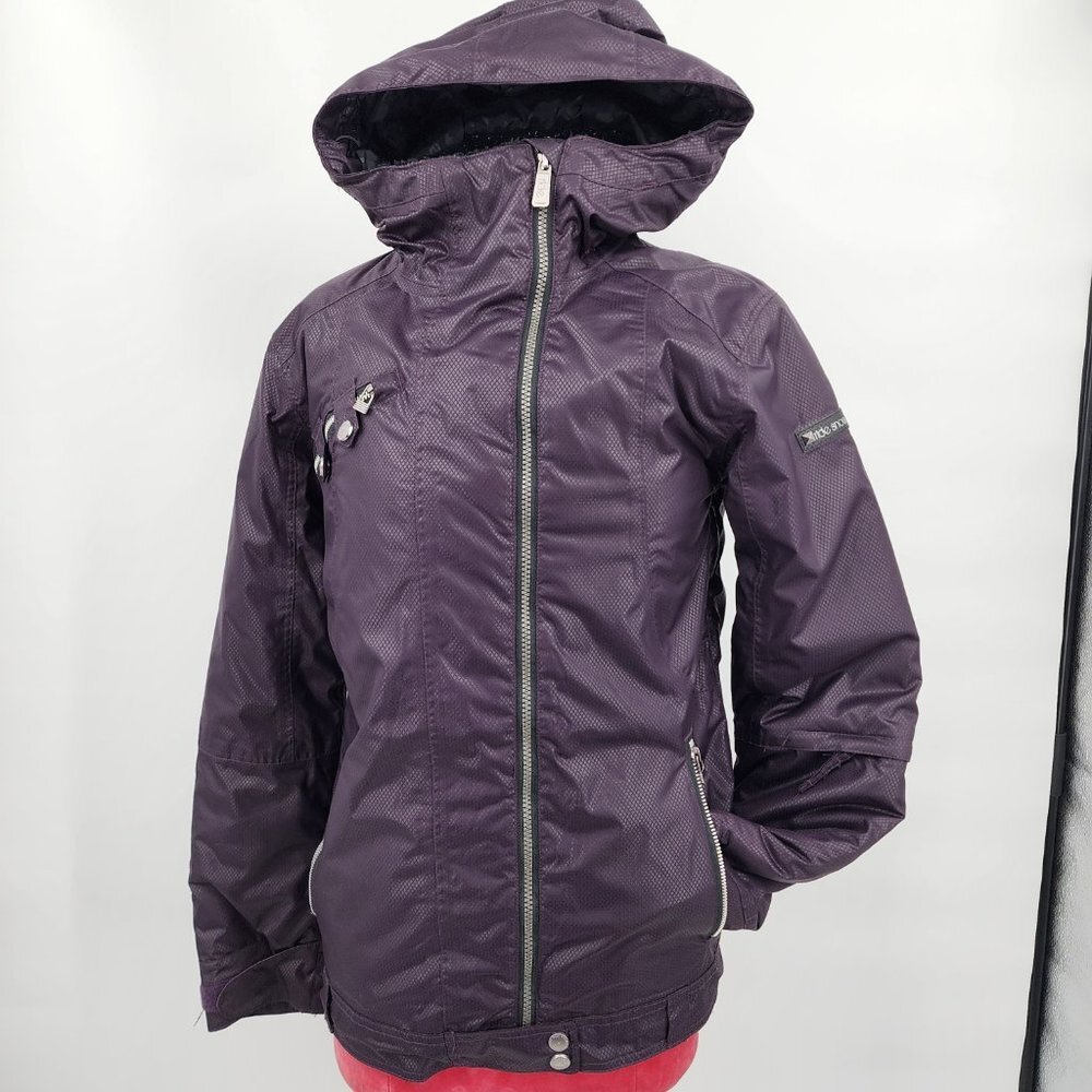 RIDE Seward Insulated Ladies‎ Snowboard Jacket Deep Plum S NWOT - Picture 2 of 13